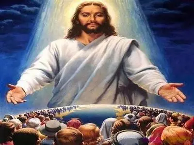 Jesus streched his hands .jpg